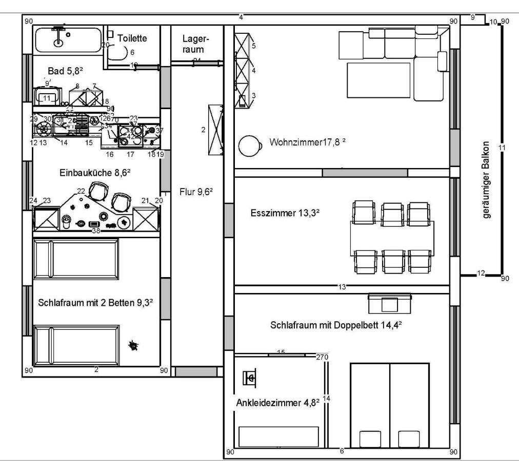 Ferienwohnung Friedenau Steinfurt Exteriér fotografie